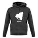 Nicaragua Silhouette unisex hoodie