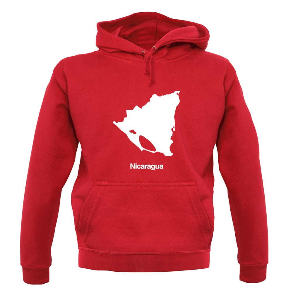 Nicaragua Silhouette unisex hoodie
