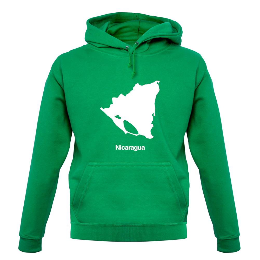 Nicaragua Silhouette unisex hoodie
