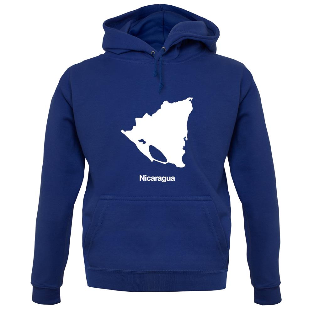 Nicaragua Silhouette unisex hoodie
