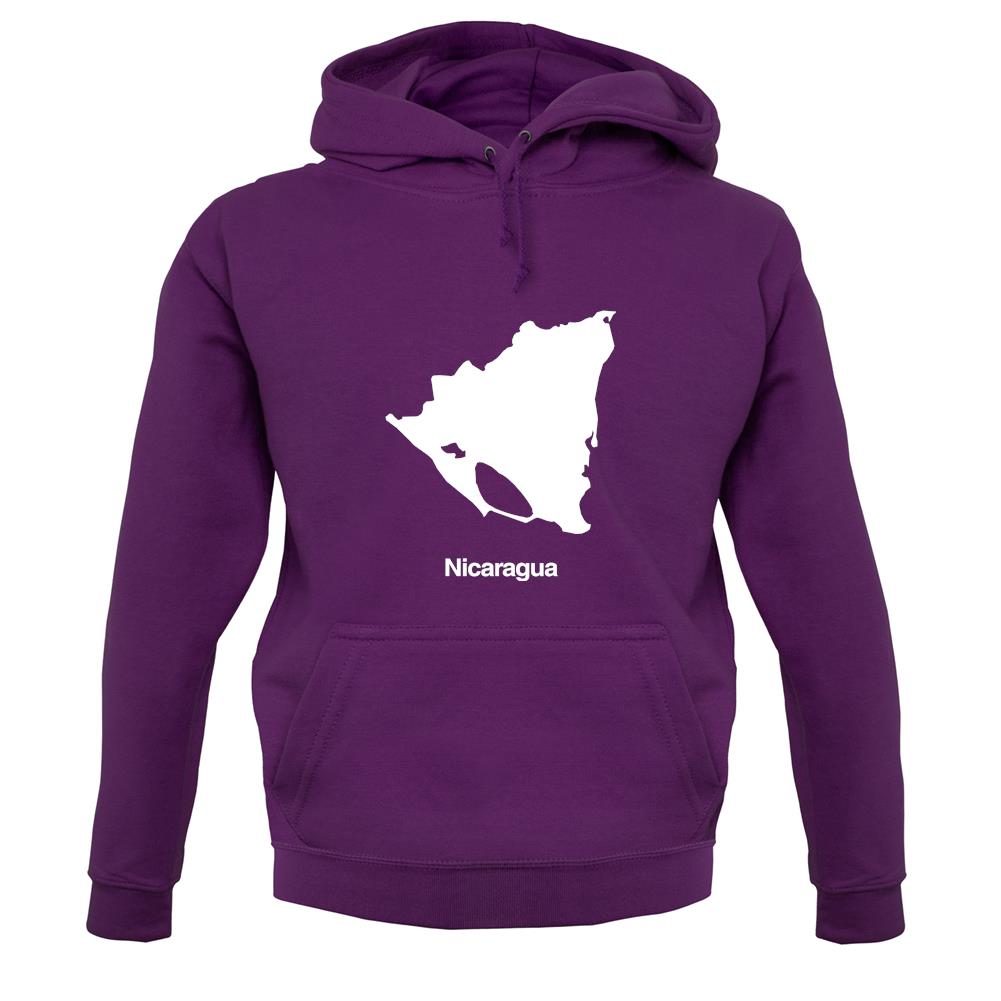 Nicaragua Silhouette unisex hoodie
