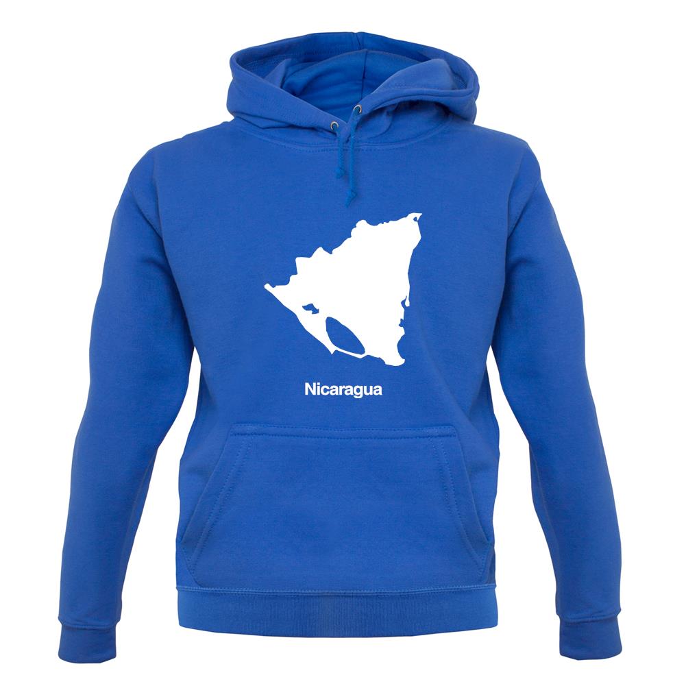 Nicaragua Silhouette unisex hoodie