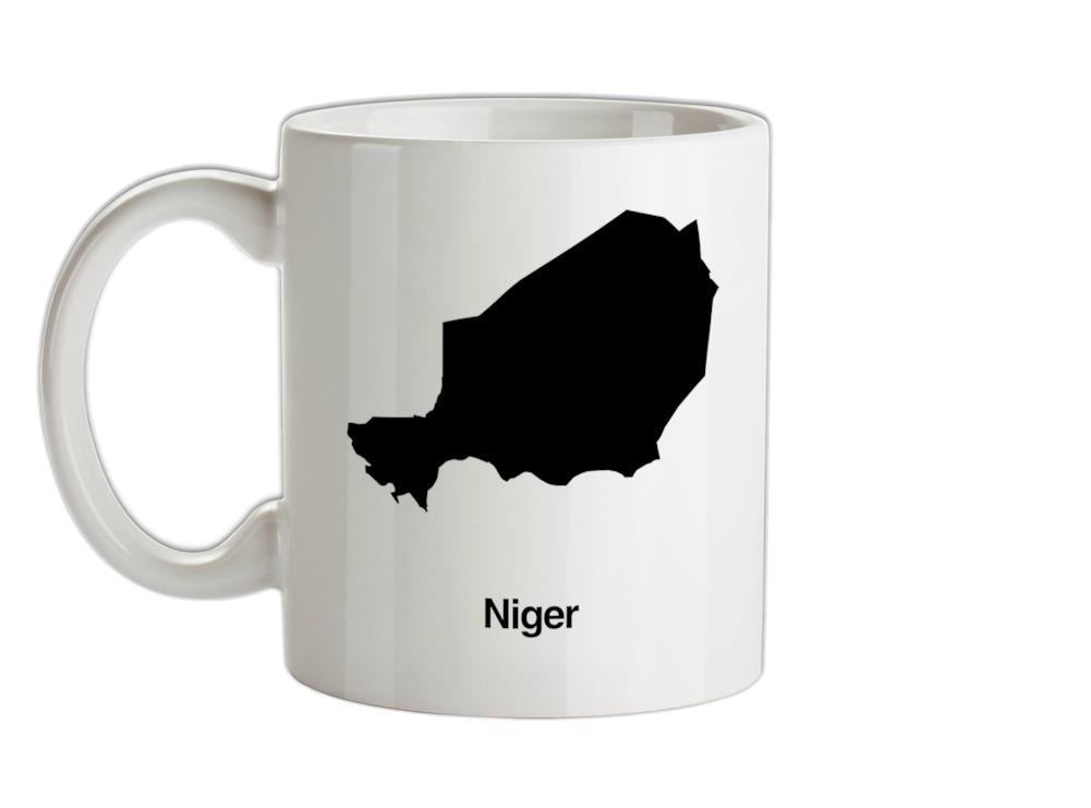 Niger Silhouette Ceramic Mug