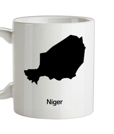 Niger Silhouette Ceramic Mug