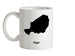 Niger Silhouette Ceramic Mug