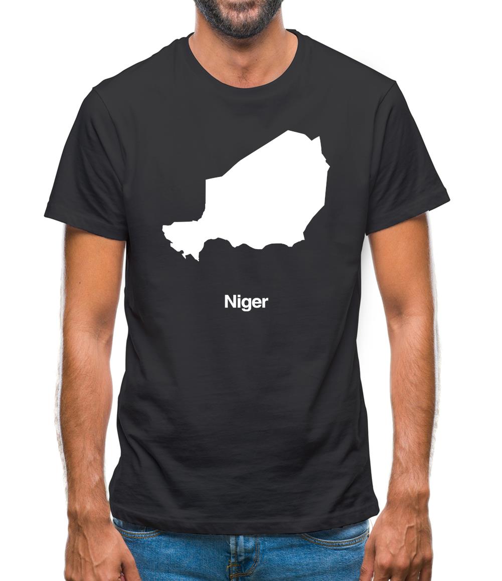 Niger Silhouette Mens T-Shirt