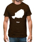 Niger Silhouette Mens T-Shirt