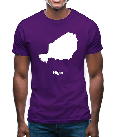 Niger Silhouette Mens T-Shirt