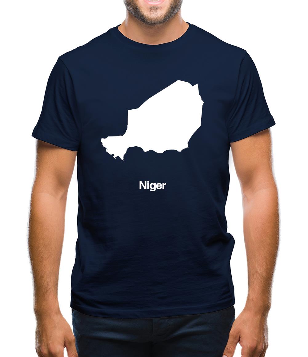 Niger Silhouette Mens T-Shirt
