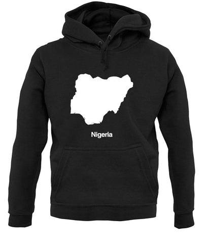 Nigeria Silhouette unisex hoodie