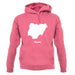 Nigeria Silhouette unisex hoodie