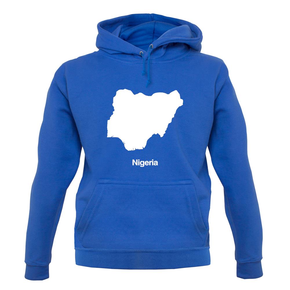 Nigeria Silhouette unisex hoodie