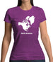 North America Silhouette Womens T-Shirt