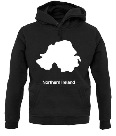 Northern Ireland Silhouette unisex hoodie