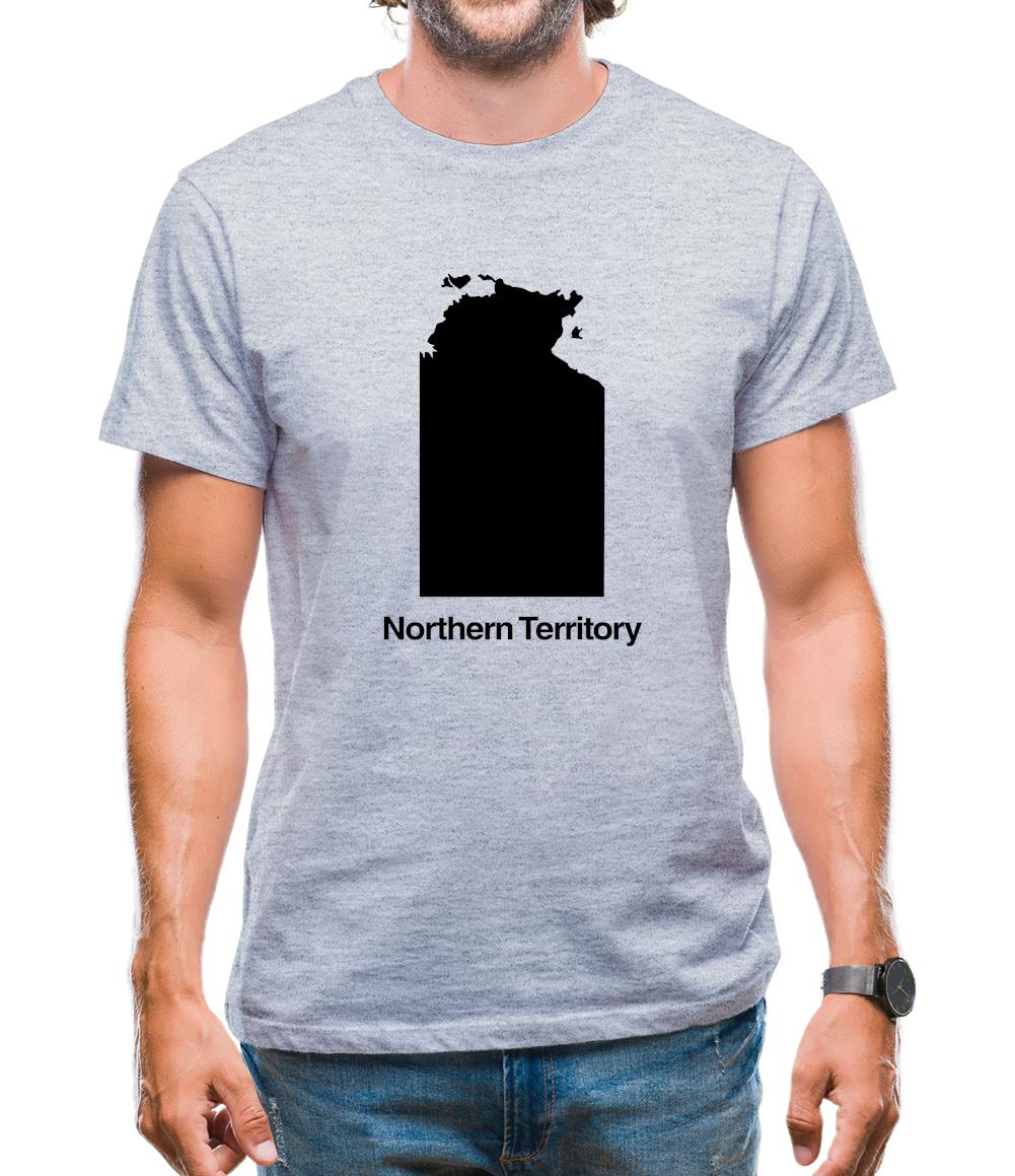 Northern Territory Silhouette Mens T-Shirt