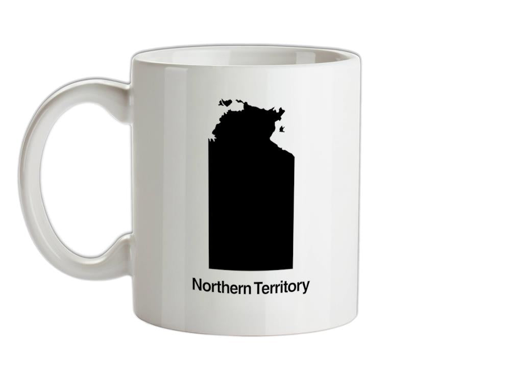 Northern Territory Silhouette Ceramic Mug