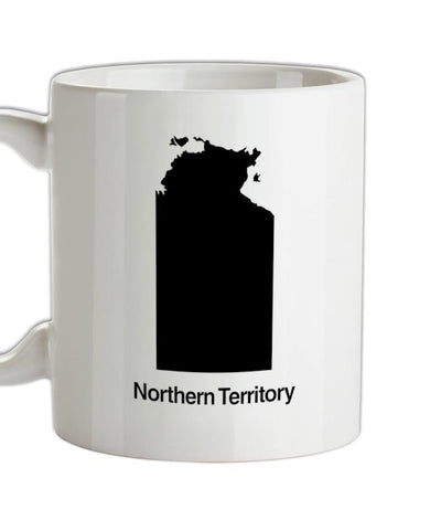 Northern Territory Silhouette Ceramic Mug
