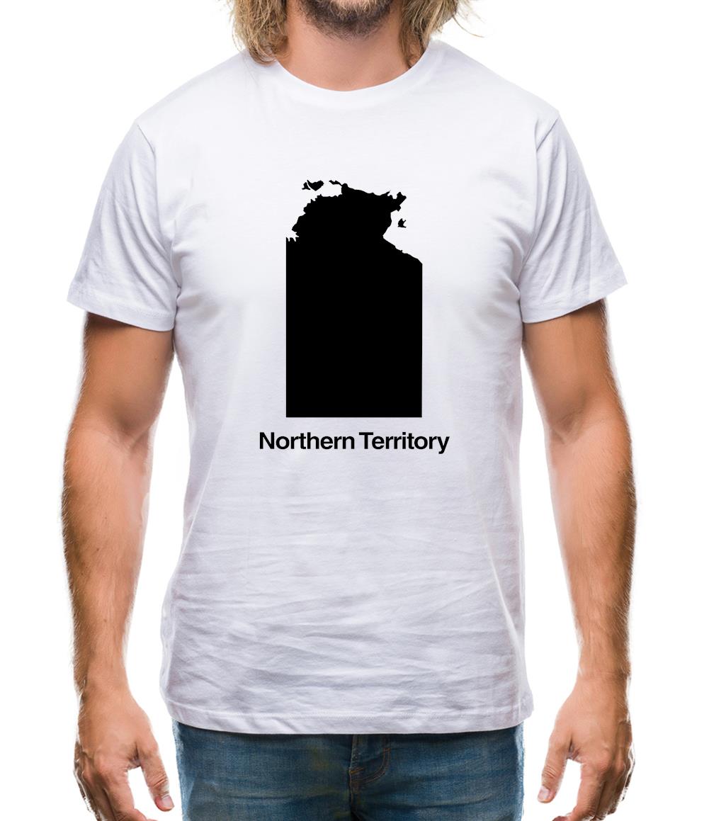 Northern Territory Silhouette Mens T-Shirt