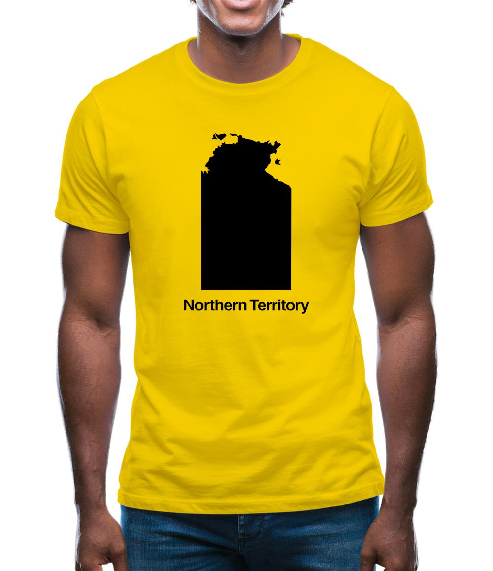 Northern Territory Silhouette Mens T-Shirt