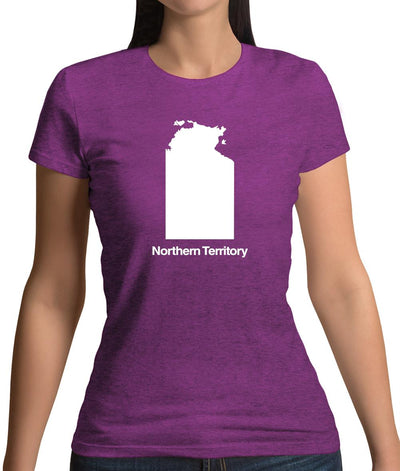 Northern Territory Silhouette Womens T-Shirt