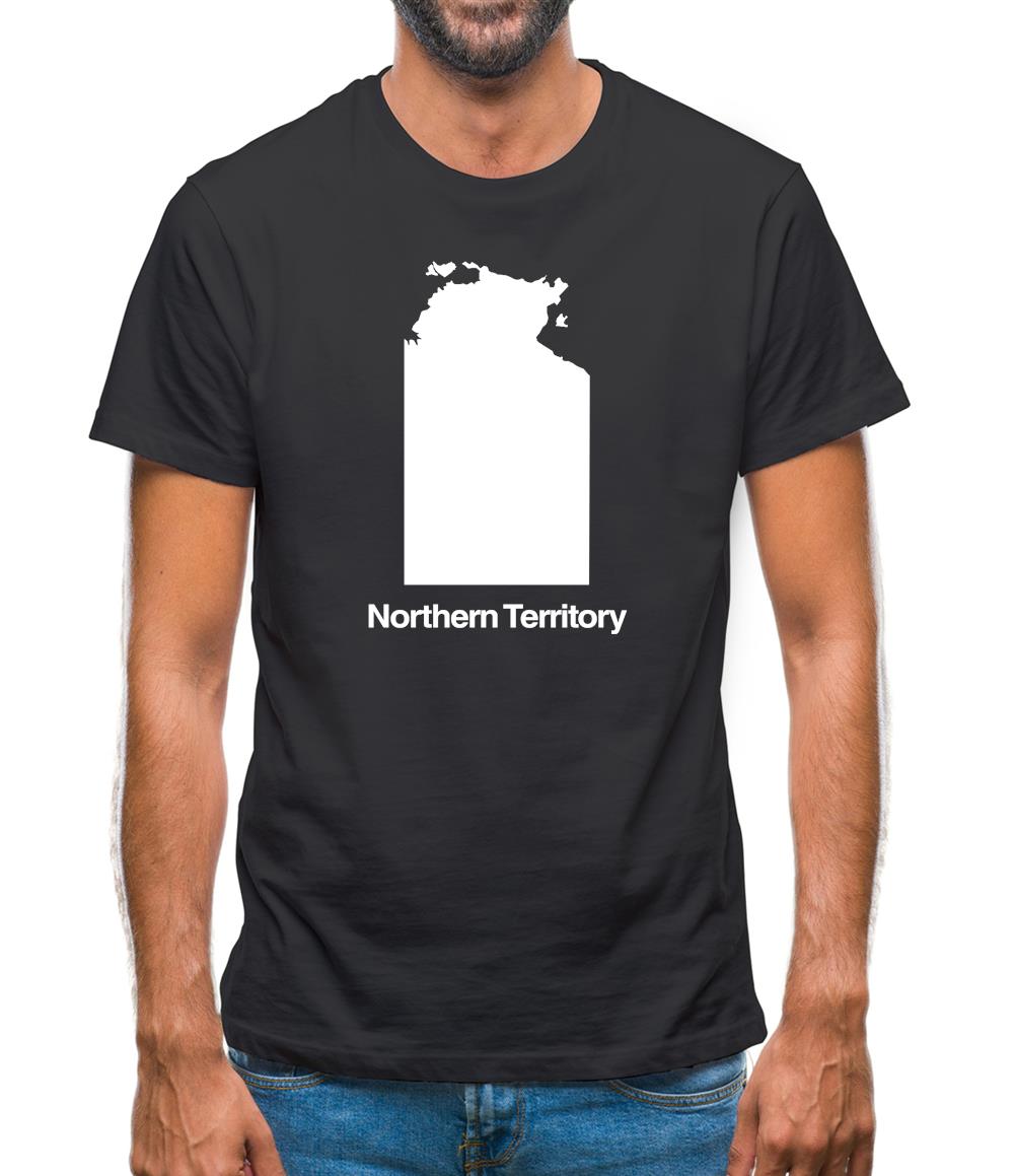Northern Territory Silhouette Mens T-Shirt