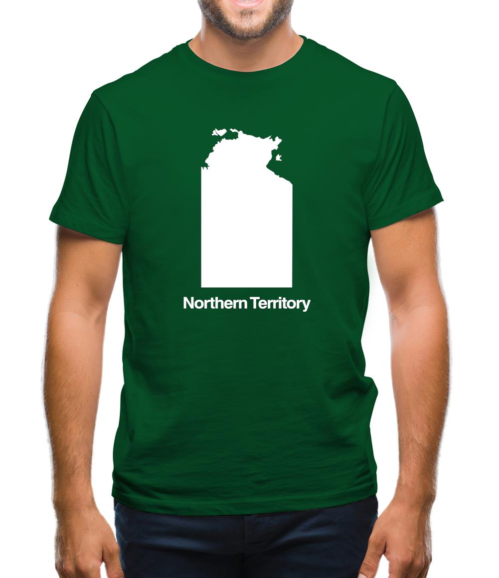 Northern Territory Silhouette Mens T-Shirt