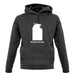 Northern Territory Silhouette unisex hoodie