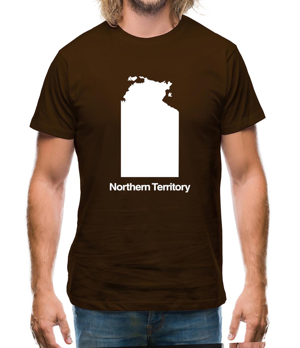 Northern Territory Silhouette Mens T-Shirt