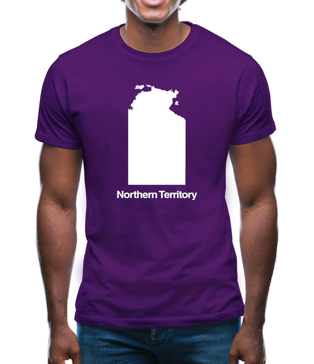 Northern Territory Silhouette Mens T-Shirt