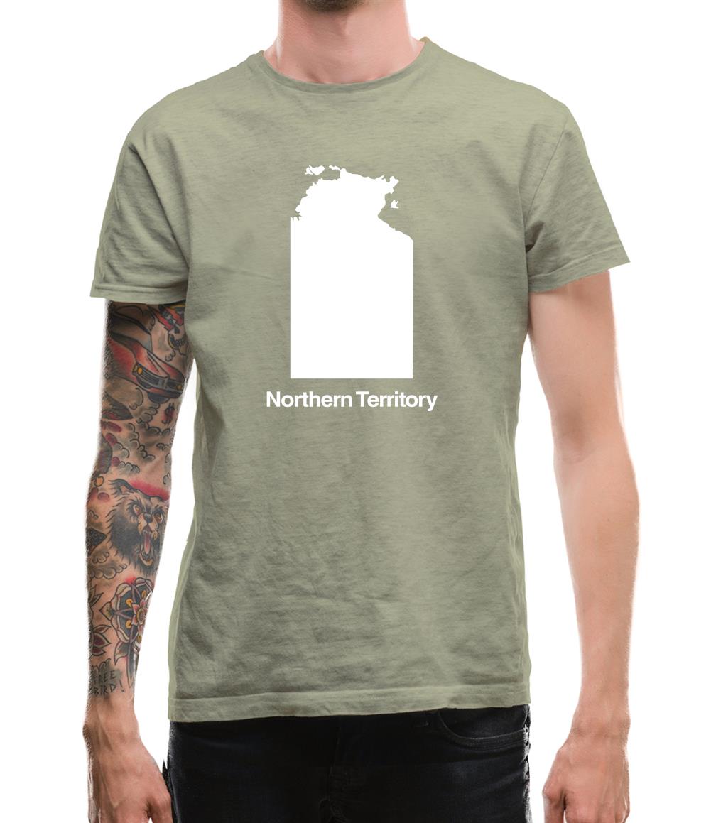 Northern Territory Silhouette Mens T-Shirt
