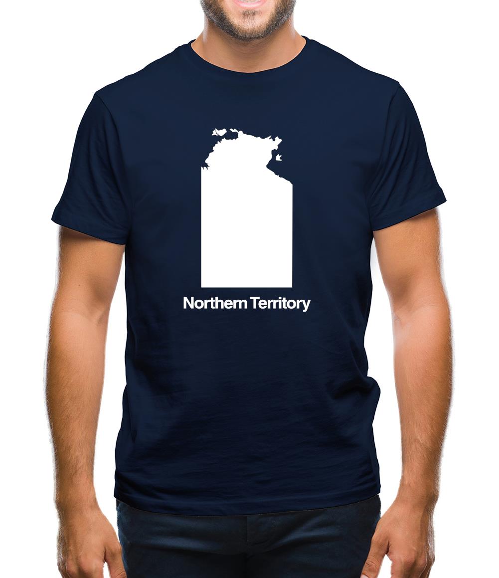 Northern Territory Silhouette Mens T-Shirt