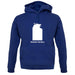 Northern Territory Silhouette unisex hoodie