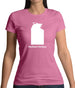 Northern Territory Silhouette Womens T-Shirt