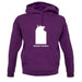 Northern Territory Silhouette unisex hoodie