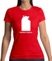 Northern Territory Silhouette Womens T-Shirt
