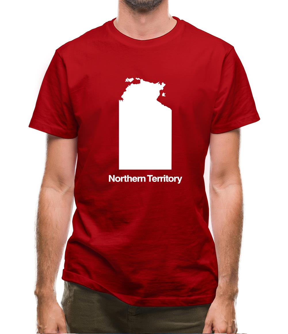 Northern Territory Silhouette Mens T-Shirt