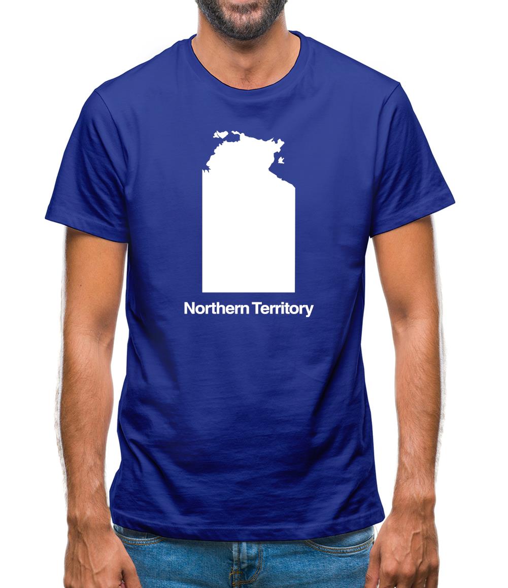 Northern Territory Silhouette Mens T-Shirt