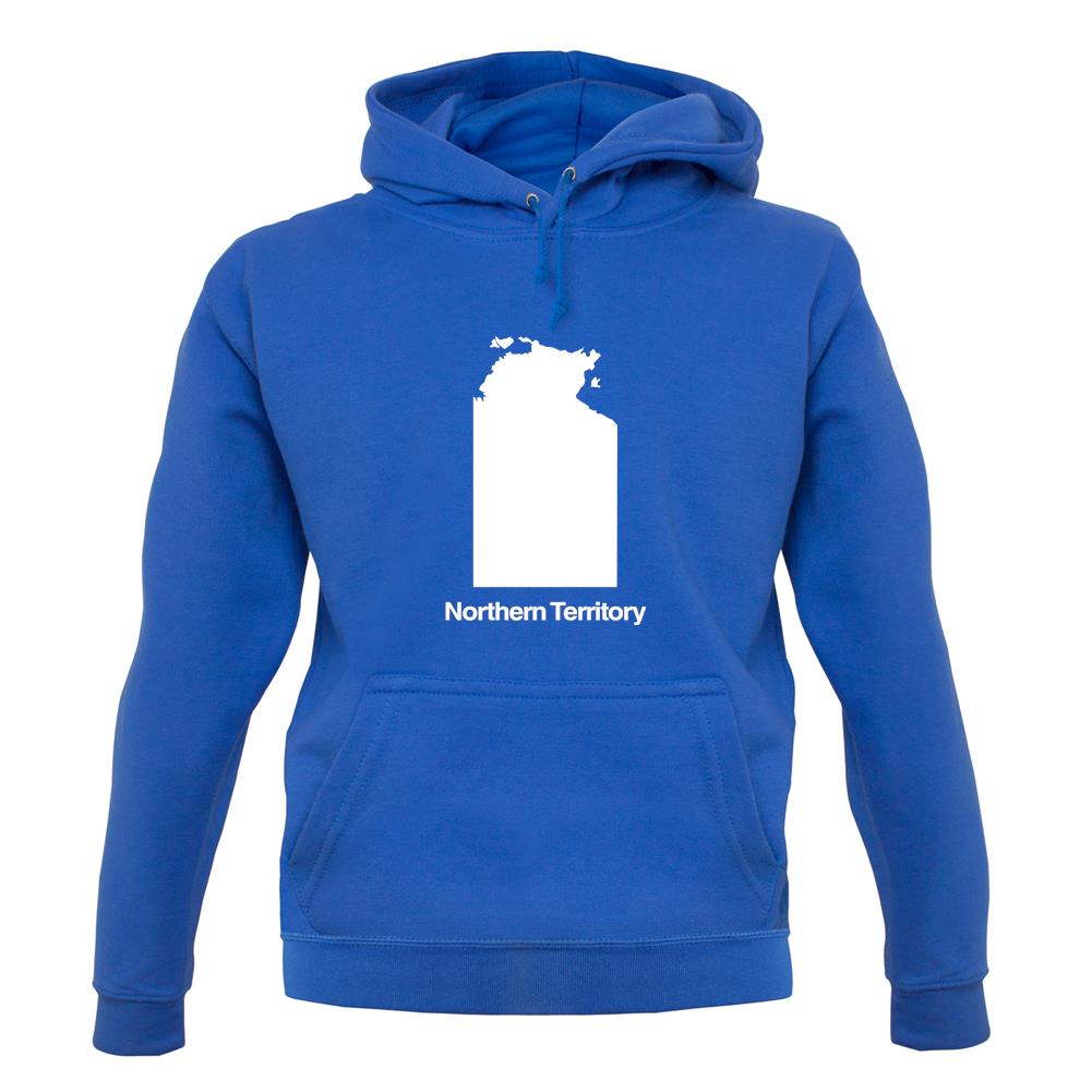 Northern Territory Silhouette unisex hoodie