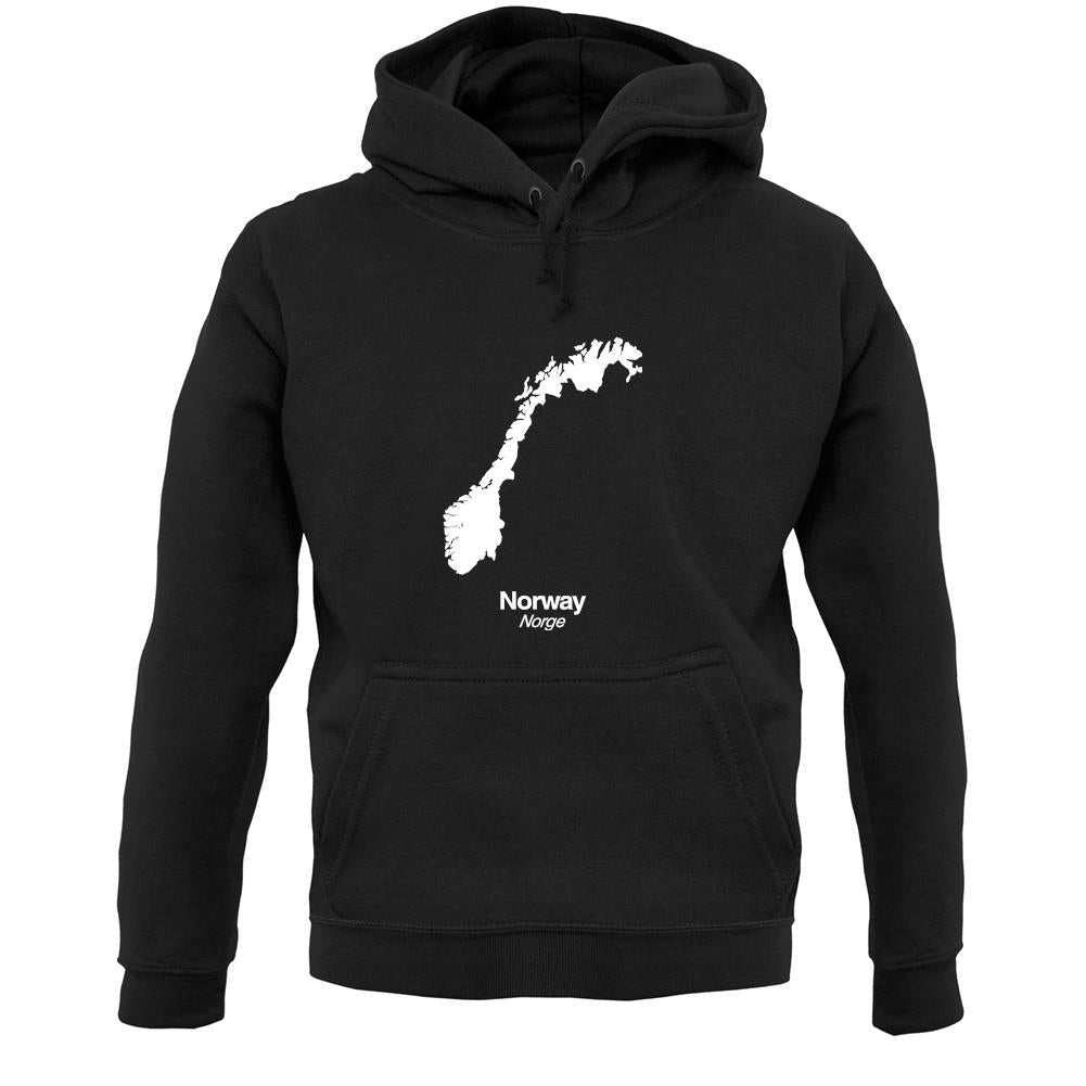 Norway Silhouette Unisex Hoodie