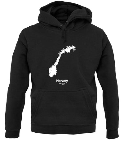 Norway Silhouette unisex hoodie