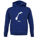 Norway Silhouette unisex hoodie