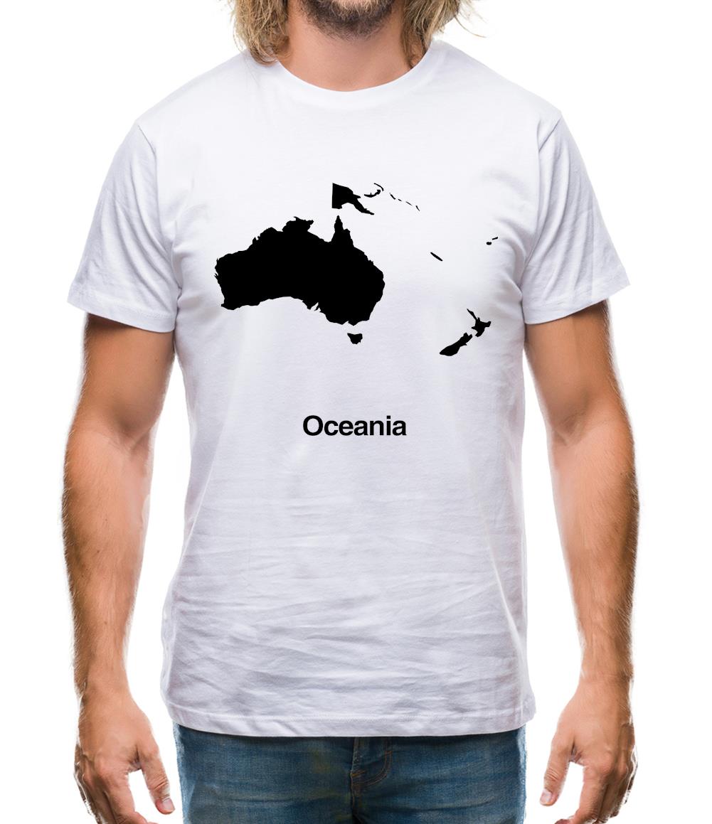Oceania Silhouette Mens T-Shirt