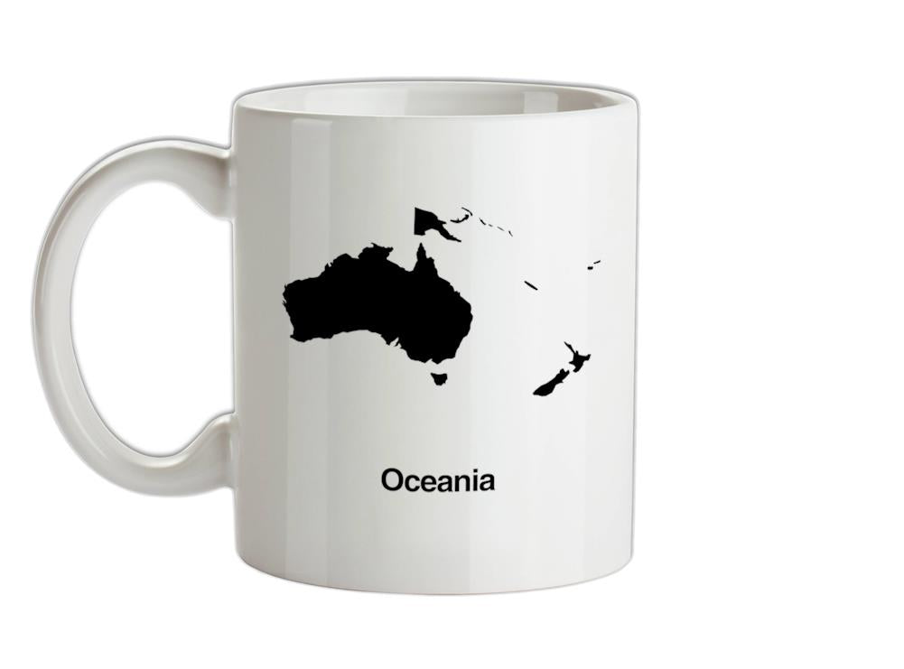 Oceania Silhouette Ceramic Mug