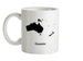 Oceania Silhouette Ceramic Mug