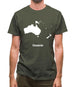 Oceania Silhouette Mens T-Shirt