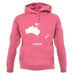 Oceania Silhouette unisex hoodie