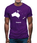 Oceania Silhouette Mens T-Shirt