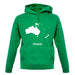 Oceania Silhouette unisex hoodie