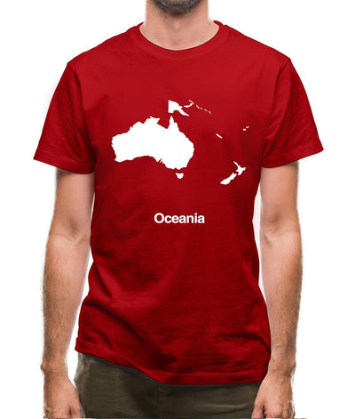 Oceania Silhouette Mens T-Shirt