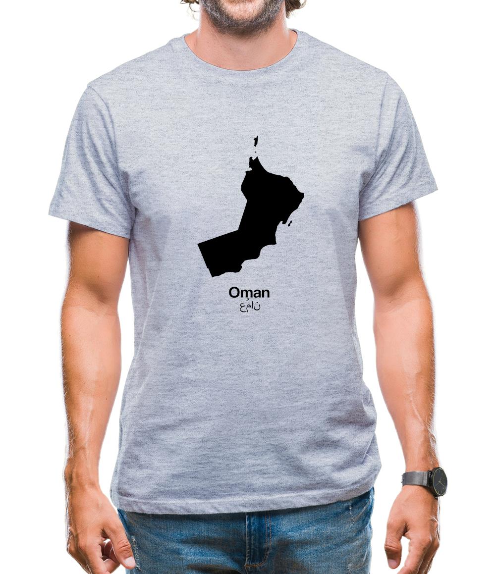 Oman Silhouette Mens T-Shirt